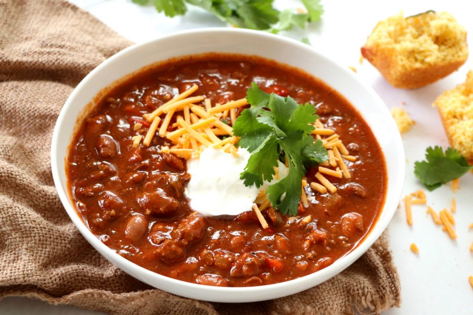 Three Meat Chili | Dash of Savory | Cook with Passion