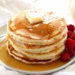 Fluffy Champagne Pancakes