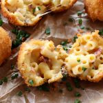 Fried Bacon Mac and Cheese Bites
